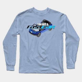 Fast (Test) Car Long Sleeve T-Shirt